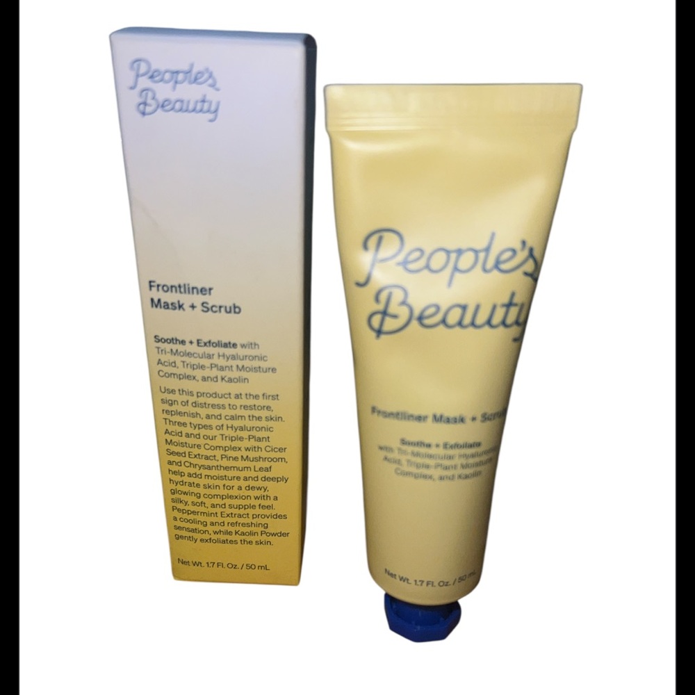 People’s Beauty Frontliner Mask + Scrub